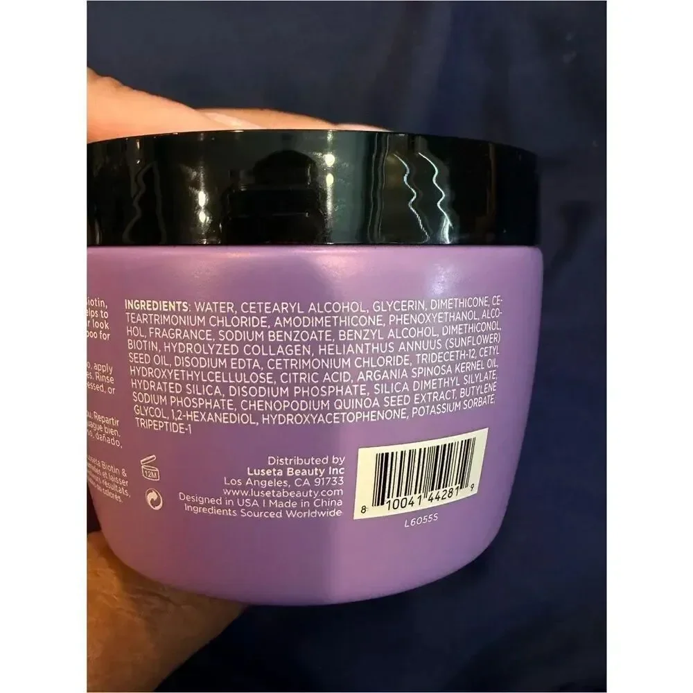 Luseta biotin and collagen– Strengthening & Thickening hair mask - 3.3oz